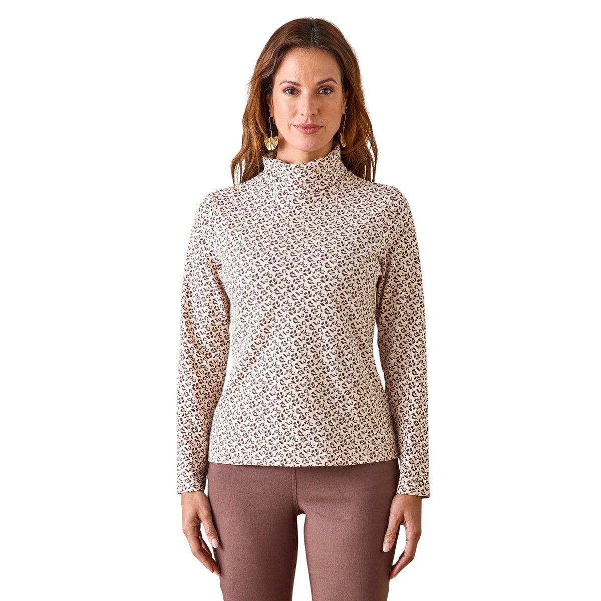 Sous-pull extensible imprimé peau de bête, DAXON