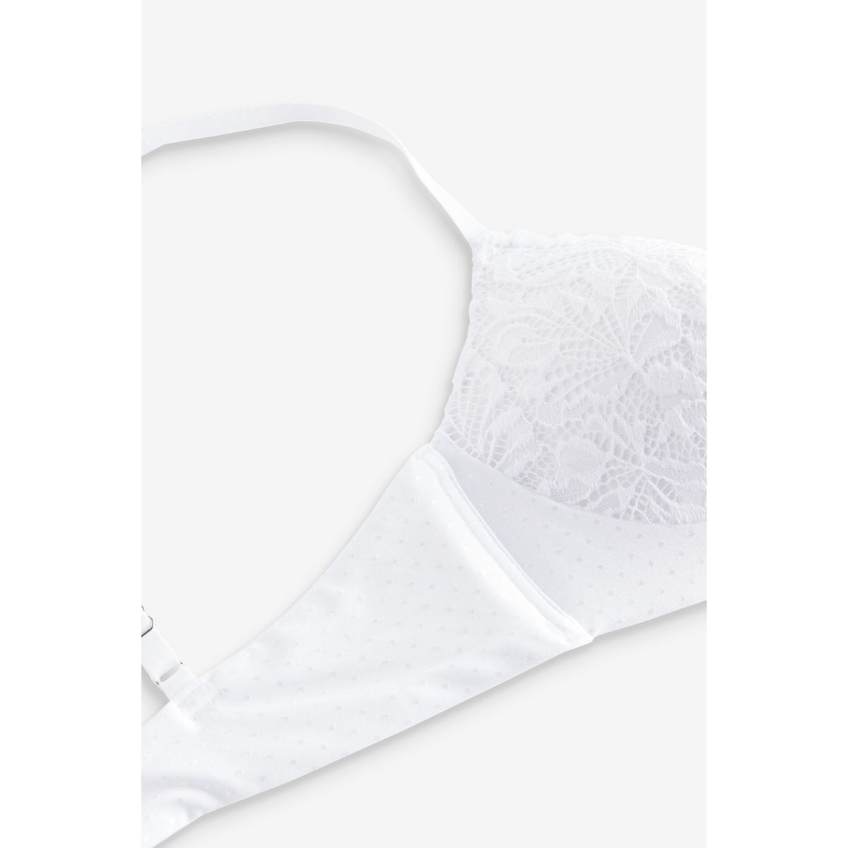 Soutien-gorge rembourré sans armatures blanc, NEXT