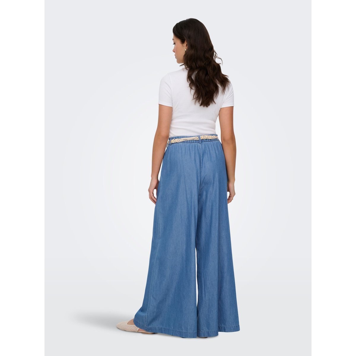 Jean À Jambe Large medium blue denim, ONLY
