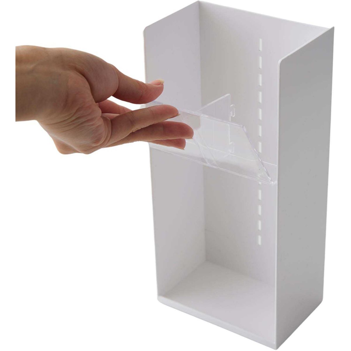 Rangement pour maquillage Tower blanc, YAMAZAKI