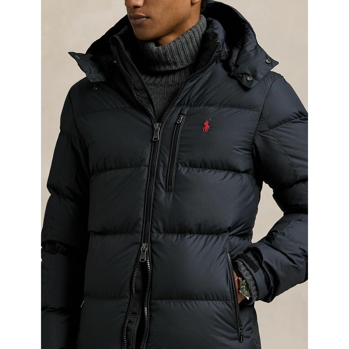 Doudoune Gorham noir, POLO RALPH LAUREN