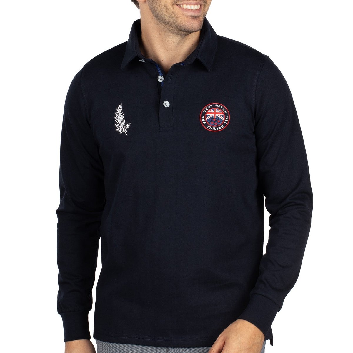 Polo esprit maori match navy, SHILTON