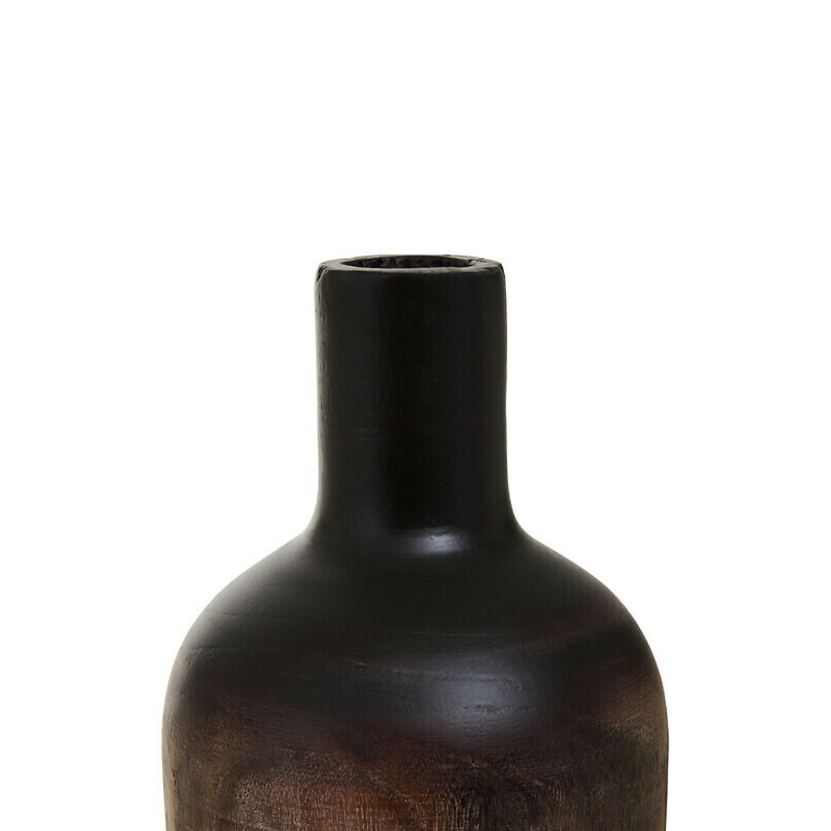 Large Ombre Vase in Black black, FIFTY FIVE SOUTH