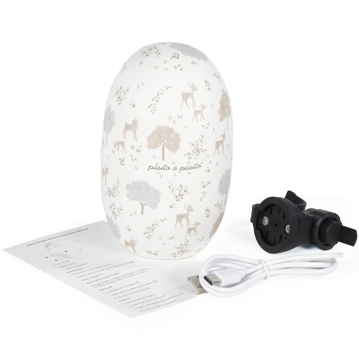 Berceur automatique pour poussette beige, PASITO A PASITO