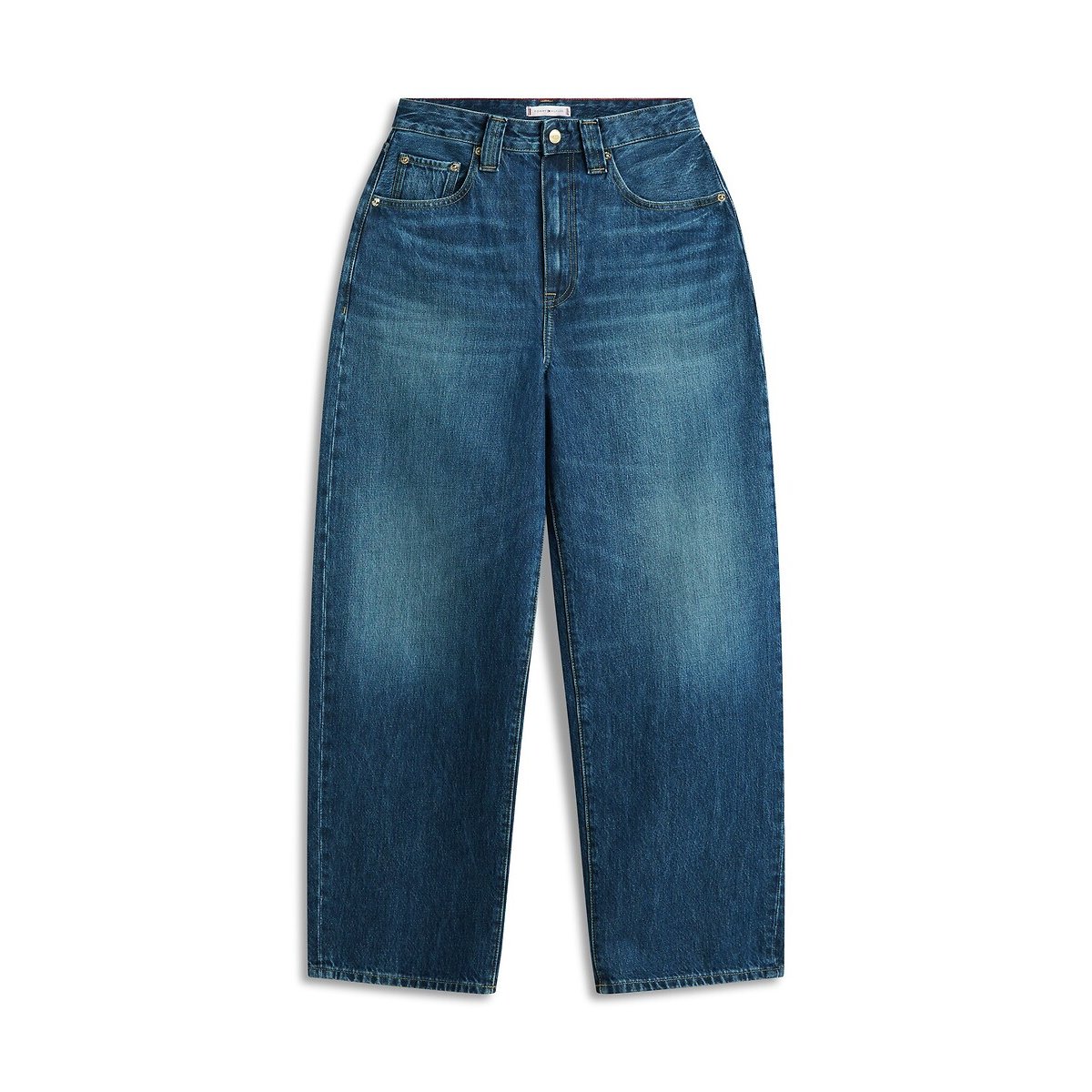 Jean coupe barrel bleu délavé, TOMMY HILFIGER
