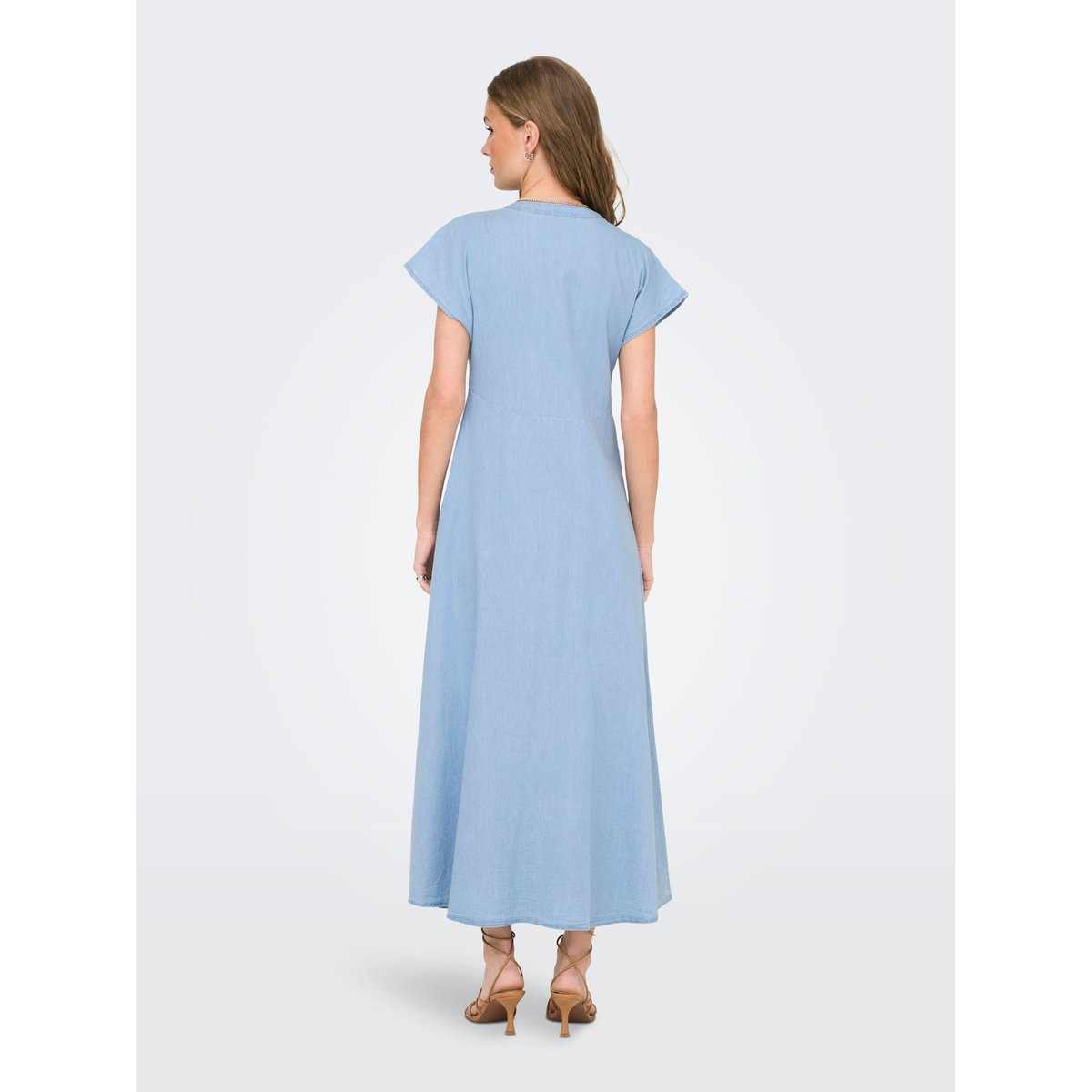 Robe light blue denim, ONLY