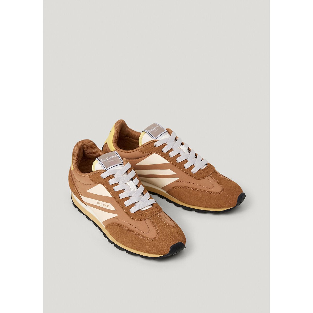 Baskets JANE BRAND cognac, PEPE JEANS