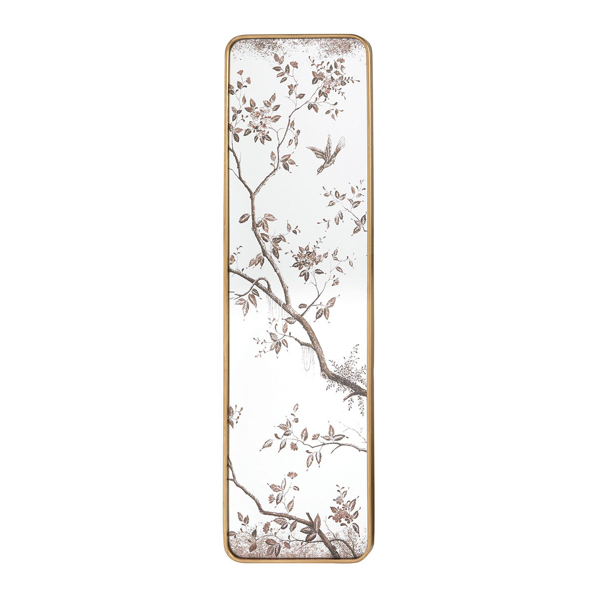 Miroir triptyque Un printemps à Kyoto or, MATHILDE M