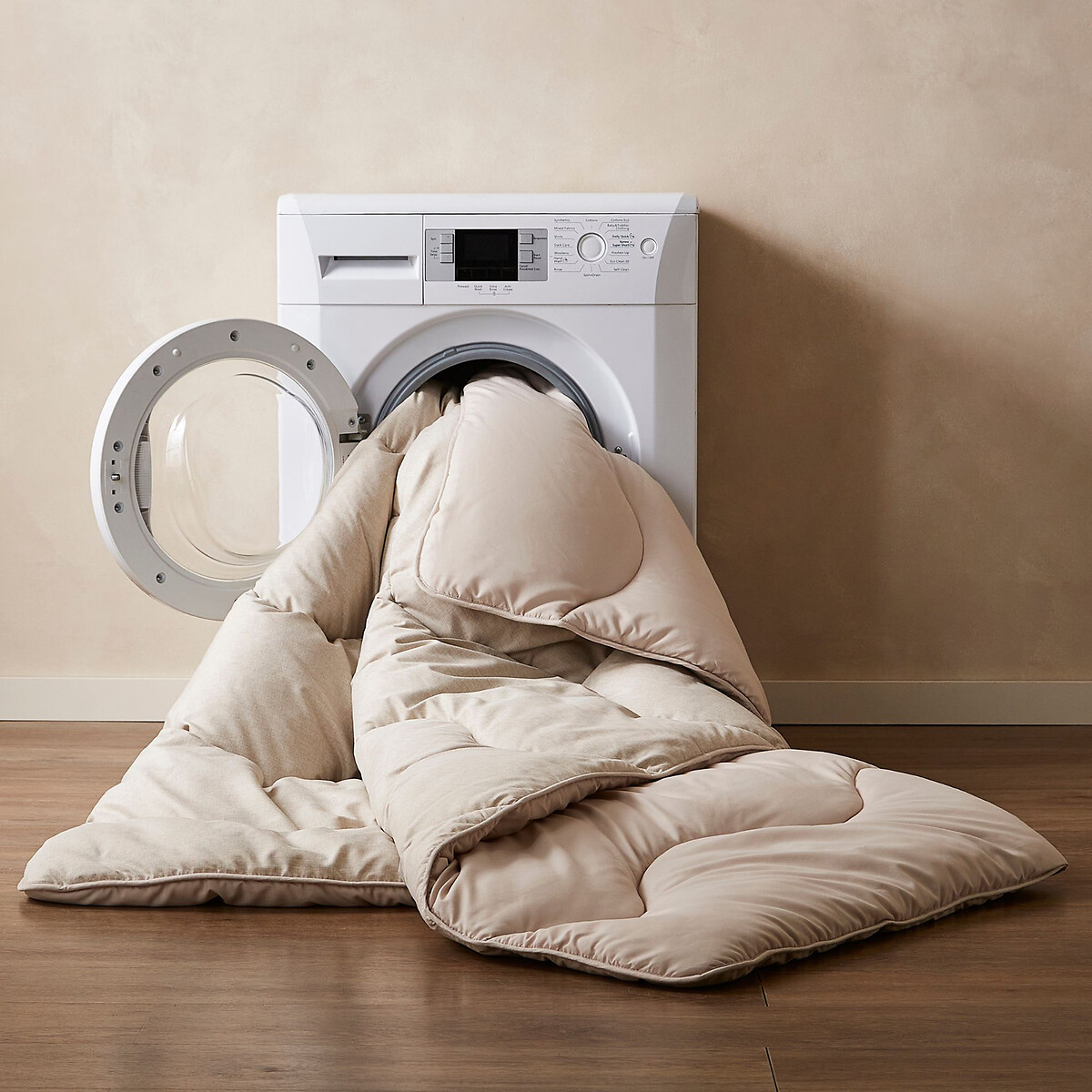 4.5 Tog Soft Weave Coverless Duvet and Pillowcase Set oatmeal, NIGHT LARK