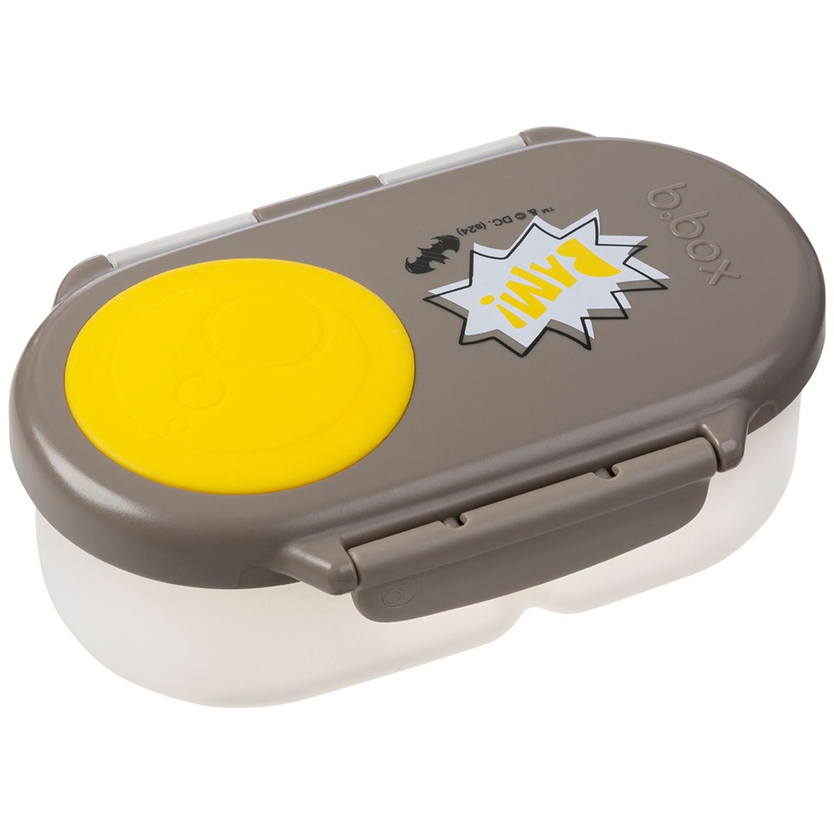 Boîte à goûter gris, jaune, noir, B.BOX