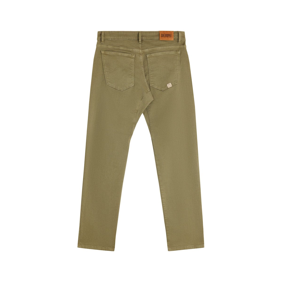 PANTALON STRAIGHT OIL vert, PULLIN
