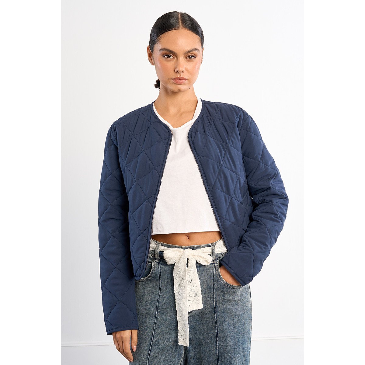 Veste matelassée navy blue, LILI SIDONIO