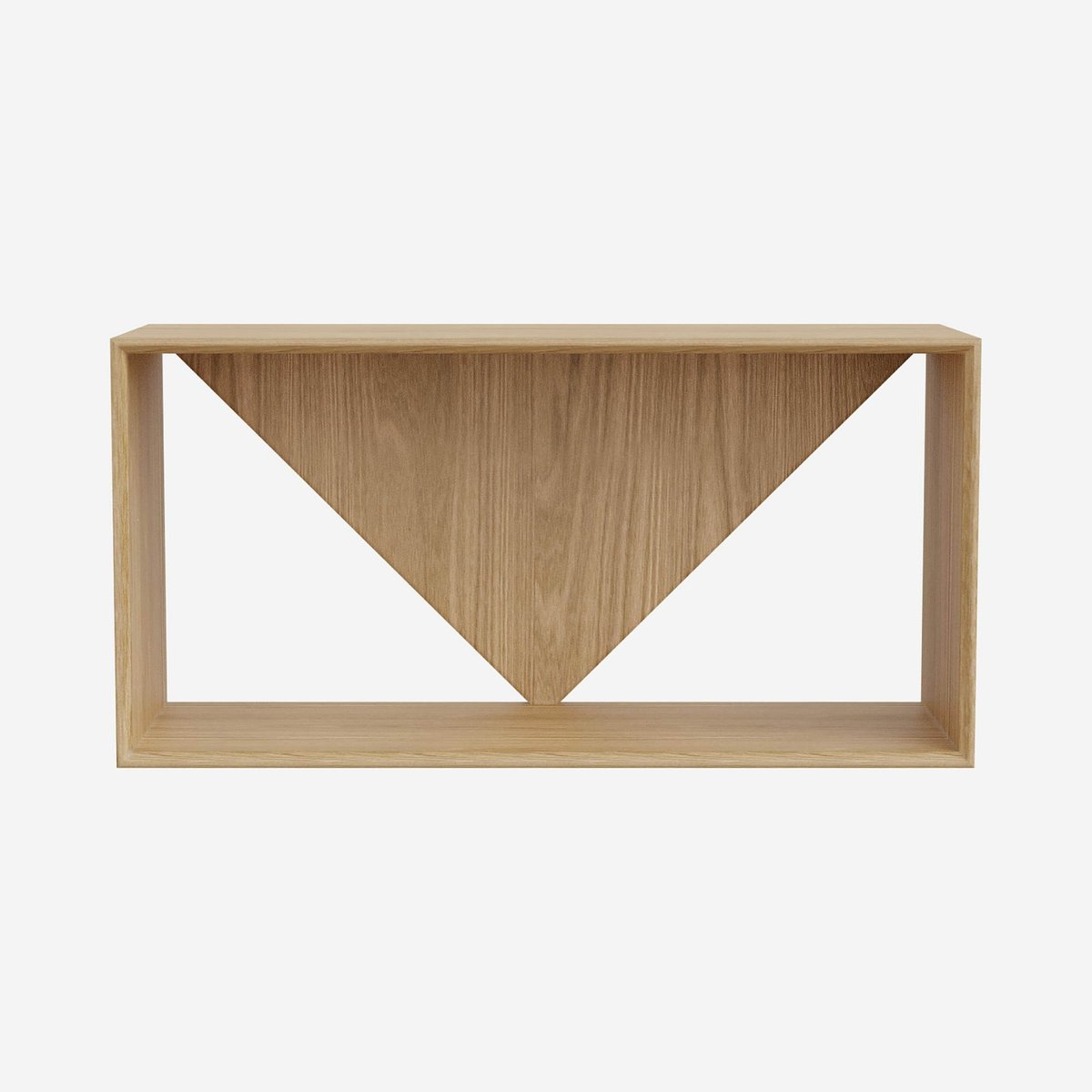 Etagère bois UVY naturel clair, HABITAT