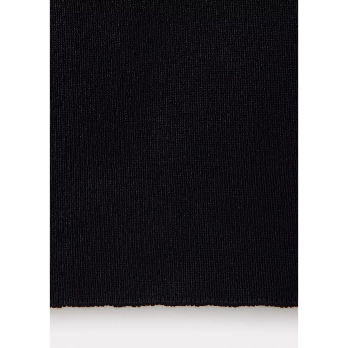 Top en maille col V noir, MANGO TEEN