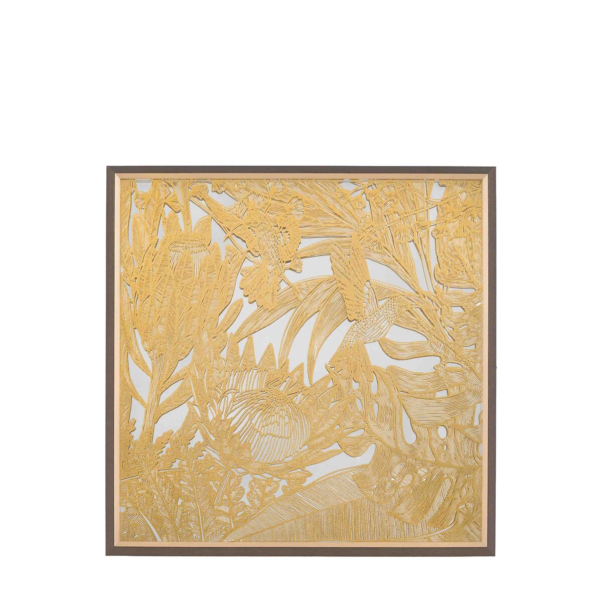 65cm Hummingbird Dance I Art gold-coloured, ÉDITÉ