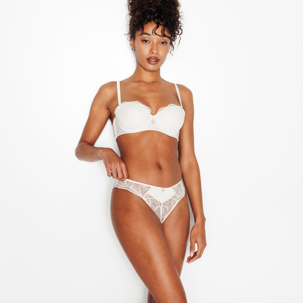 Culotte INOUIE blanc, ROUGEGORGE LINGERIE