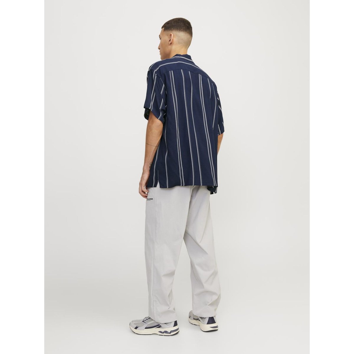 Chemisette en viscose marine, JACK & JONES