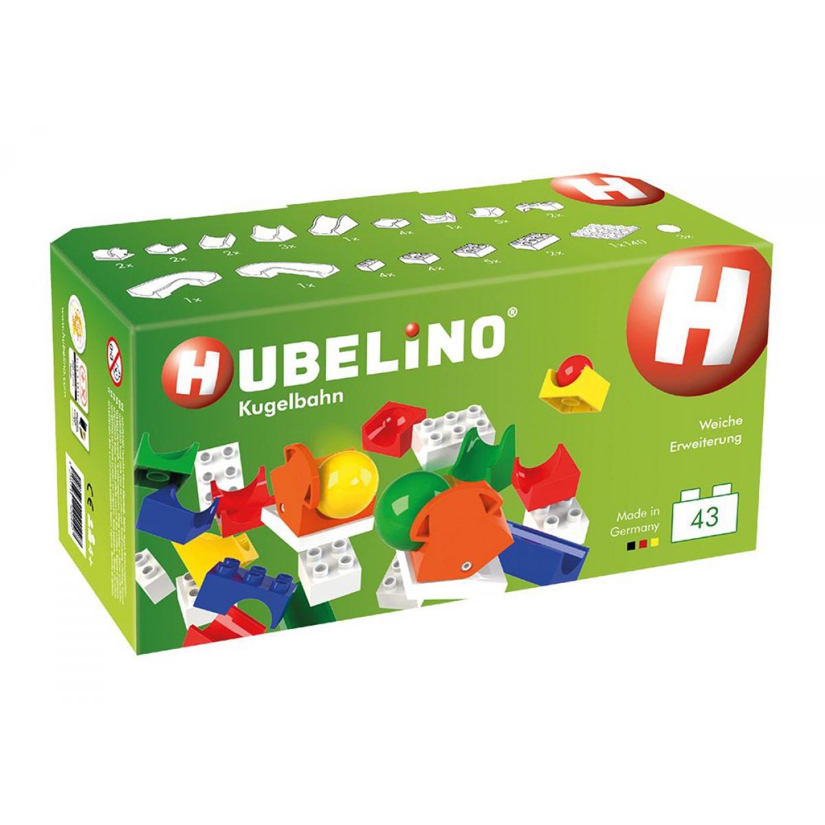 Hubelino - Switch 43 Pièces couleur unique, HUBELINO