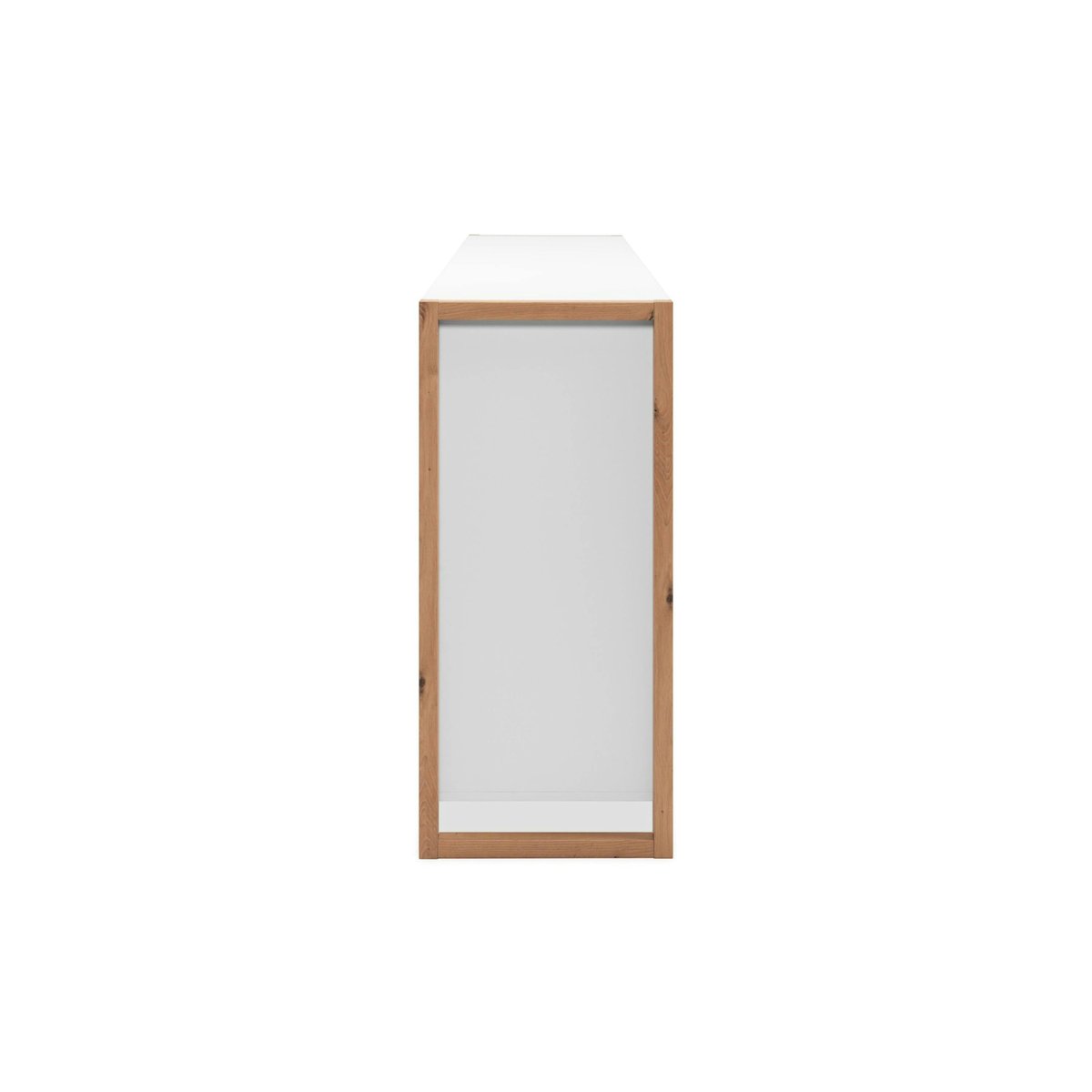 Buffet enfilade 160 cm, 3 portes 3 tiroirs ALVA blanc, PIER IMPORT