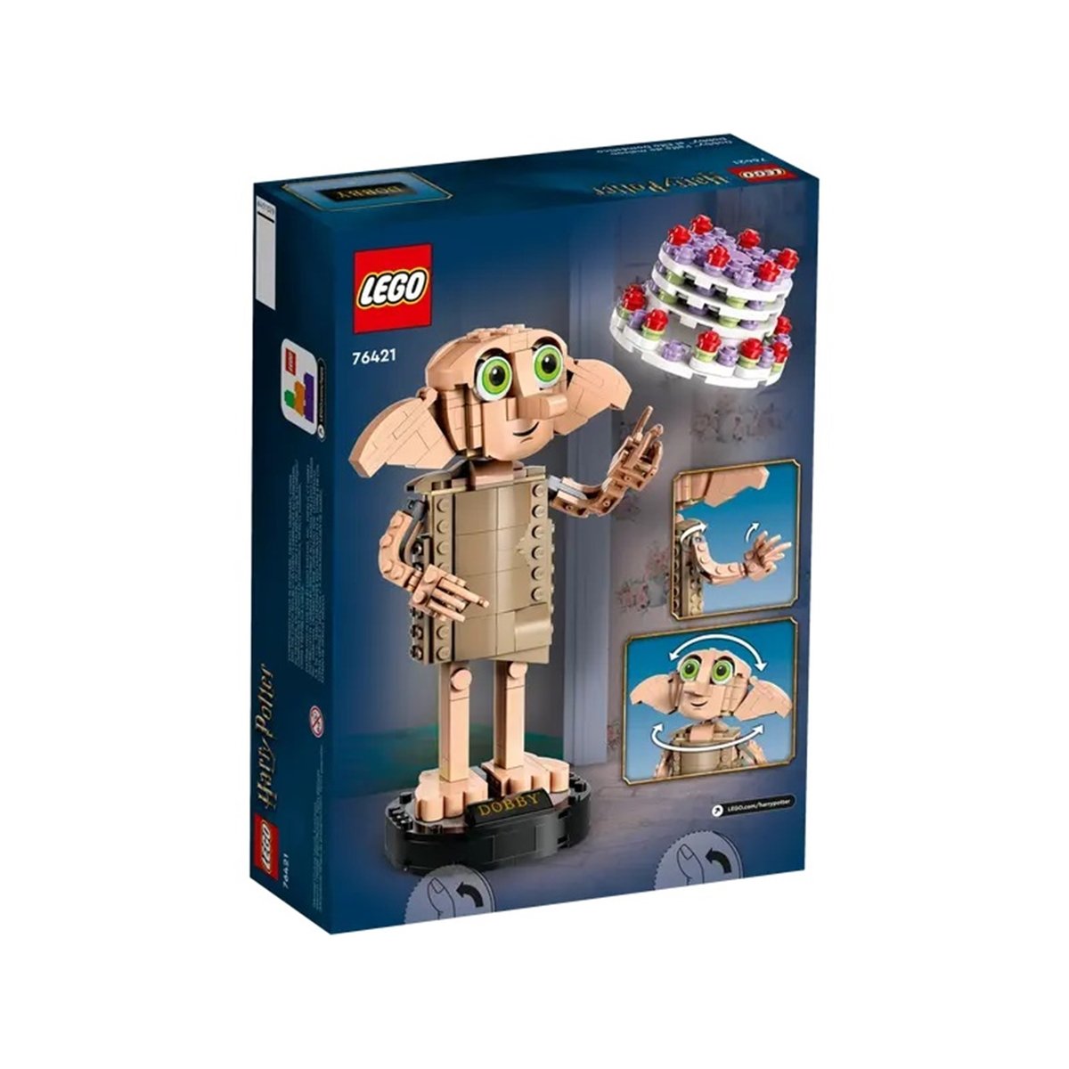 LEGO Harry Potter - Figurine Dobby l'Elfe de Maison - Modèle 76421 multicolore, LEGO