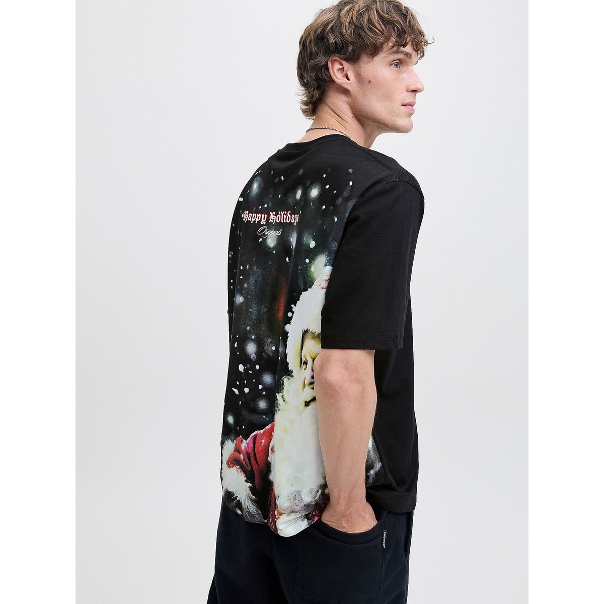 T-Shirt black 1, JACK & JONES