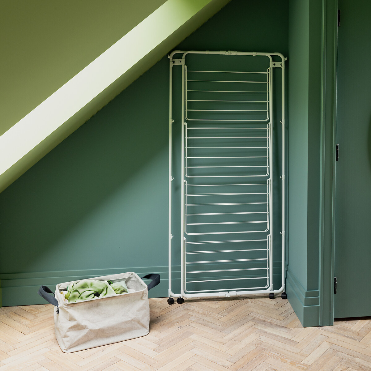 HangOn Tower Drying Rack, 30 metres white, BRABANTIA