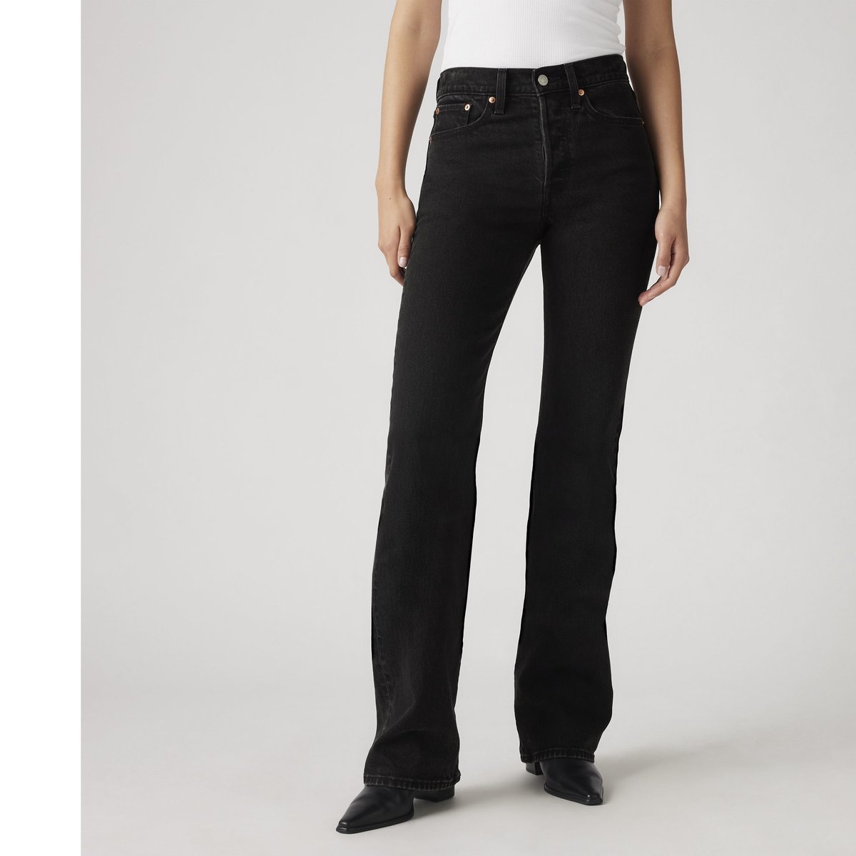 Jean Wedgie Bootcut noir - shes in the zone, LEVI'S