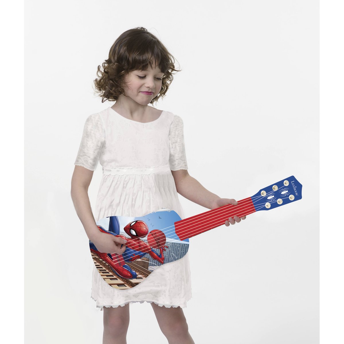 Ma Première Guitare Spider-Man bleu, LEXIBOOK