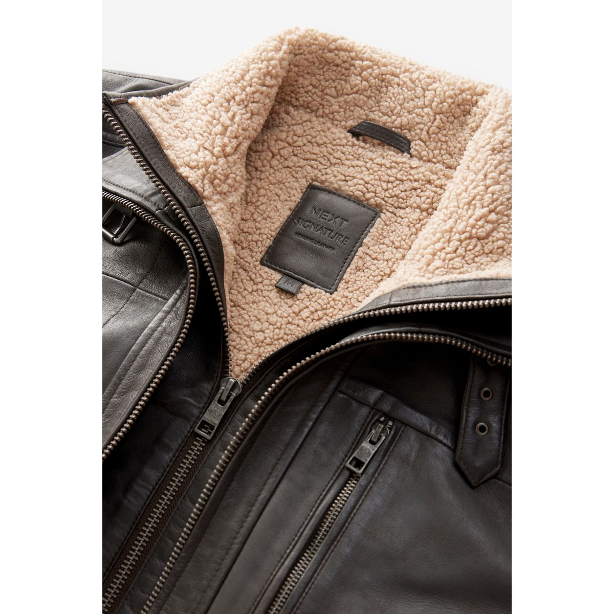 Veste avec 4 poches marron, NEXT