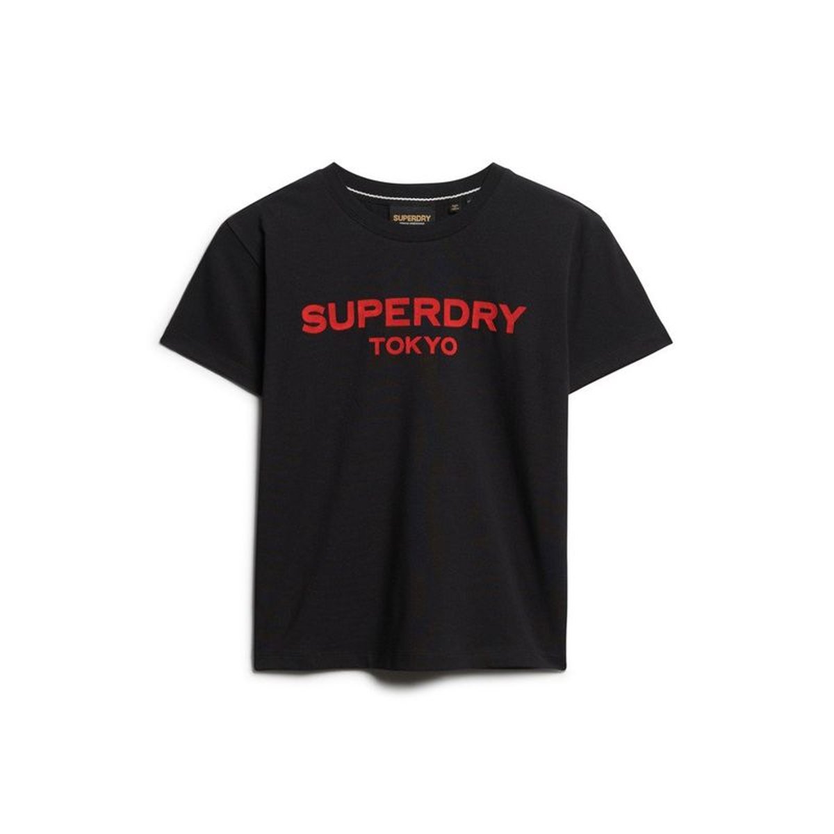 T-shirt Graphique Sport Luxe noir/rouge, SUPERDRY
