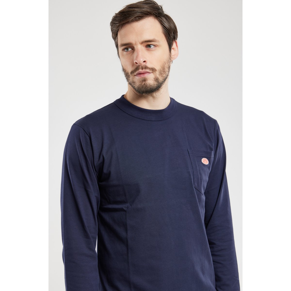 T-shirt manches longues en coton bio navire, ARMOR-LUX