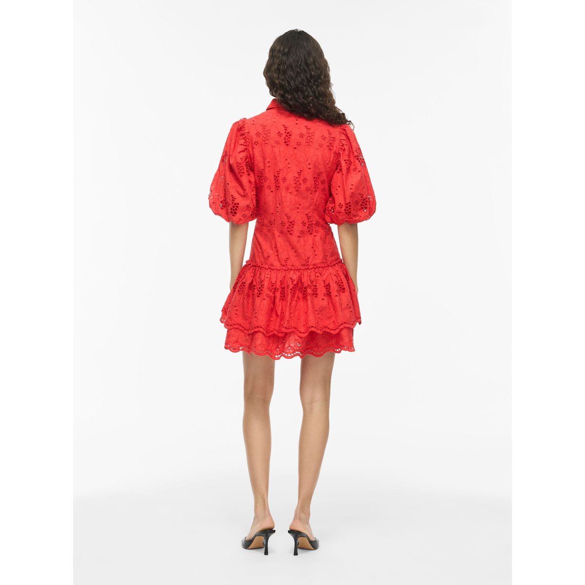Robe Courte rouge - hibiscus1, VILA
