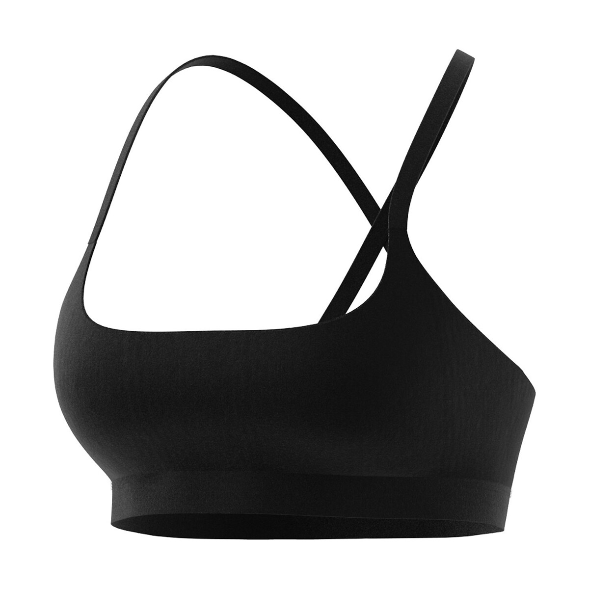 Brassière de sport, maintien léger noir, adidas Performance