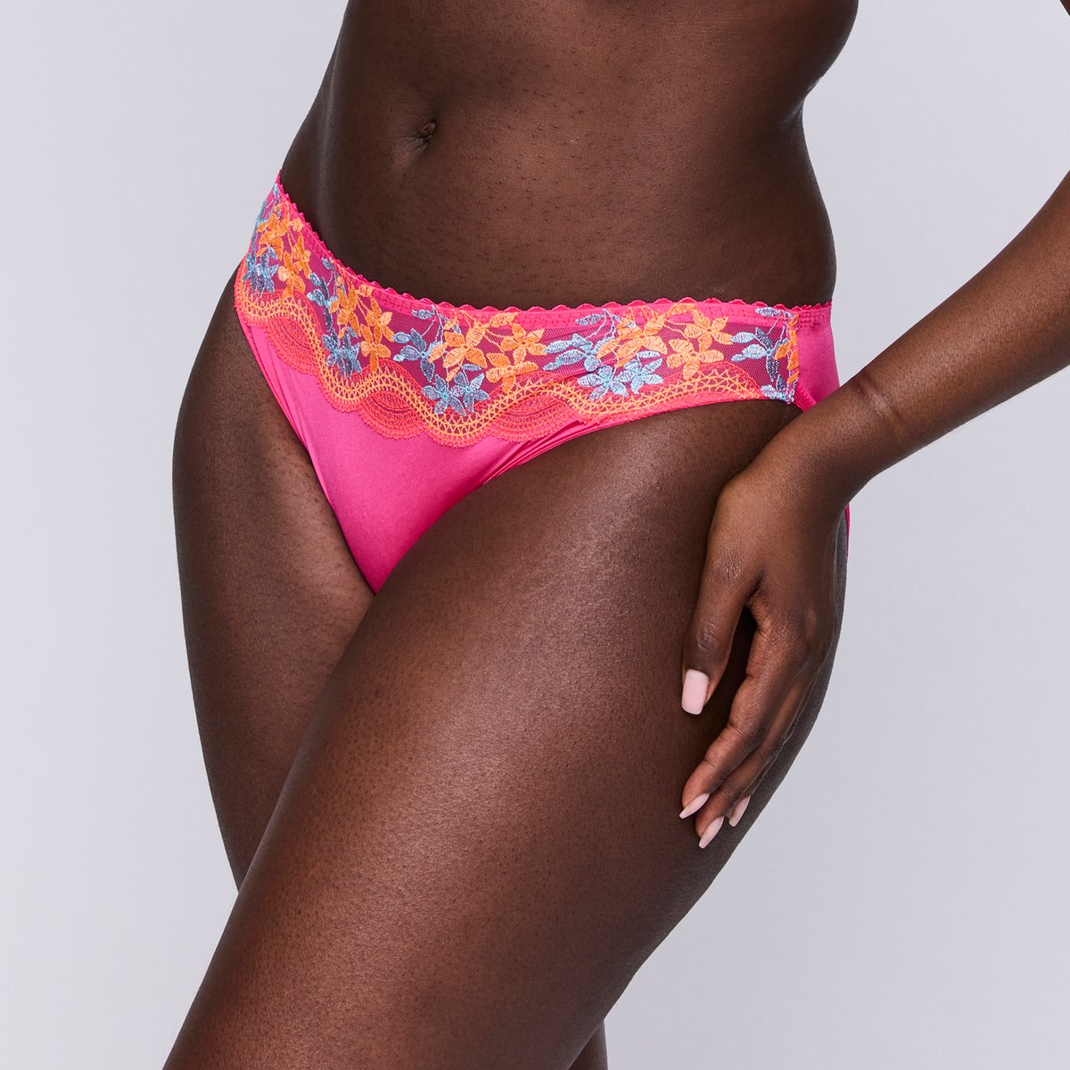 Slip brésilien CALA LUNA rose - blogger pink, PRIMADONNA
