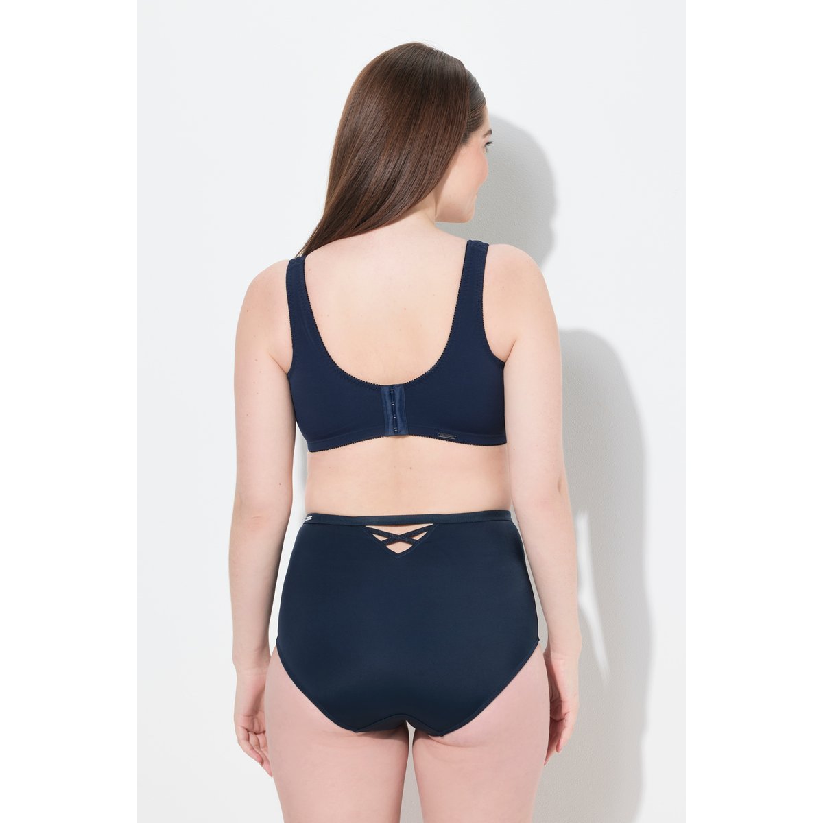 Soutien-gorge de maintien, sans armatures bleu nuit, ULLA POPKEN