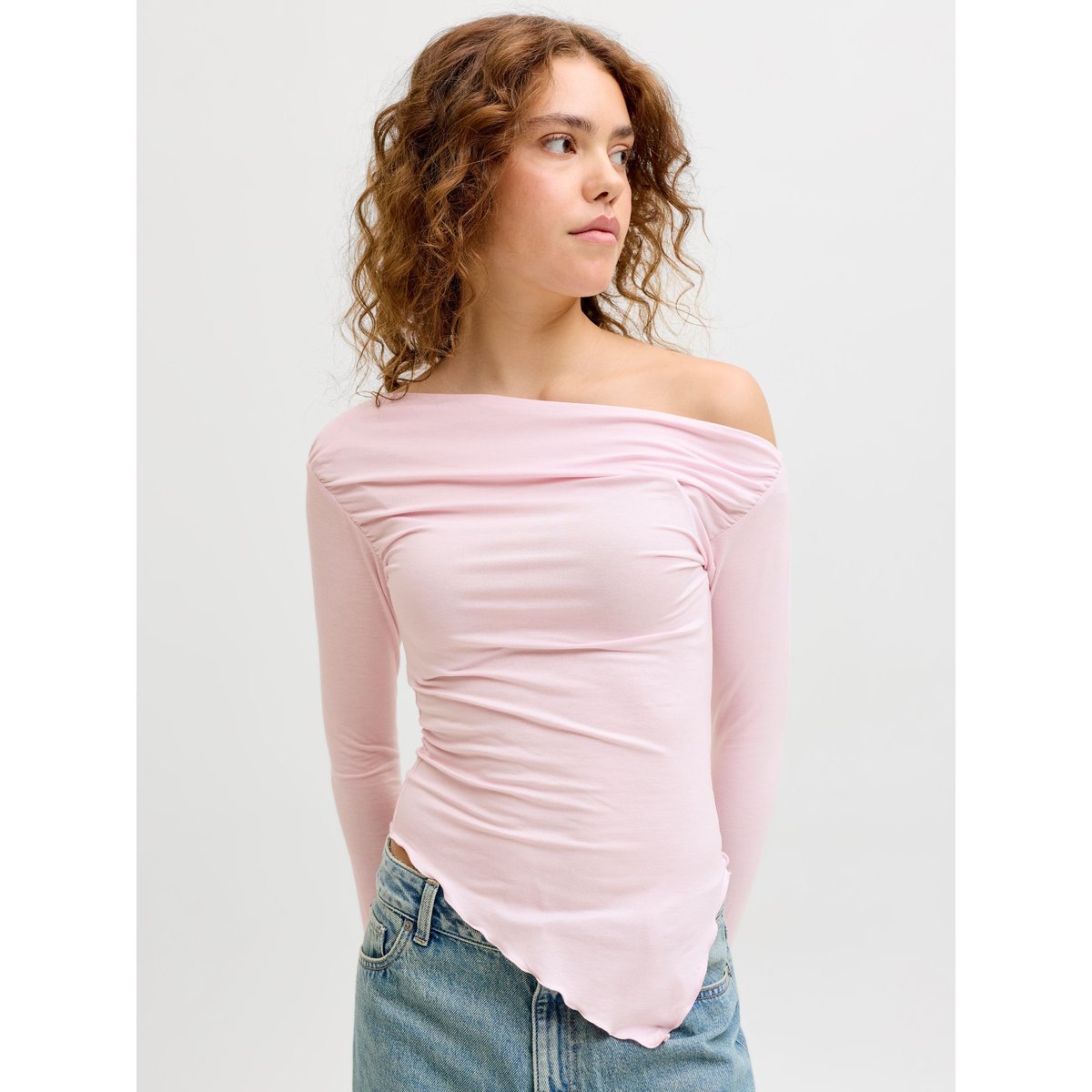 Top Asymétrique pink lady, JJXX