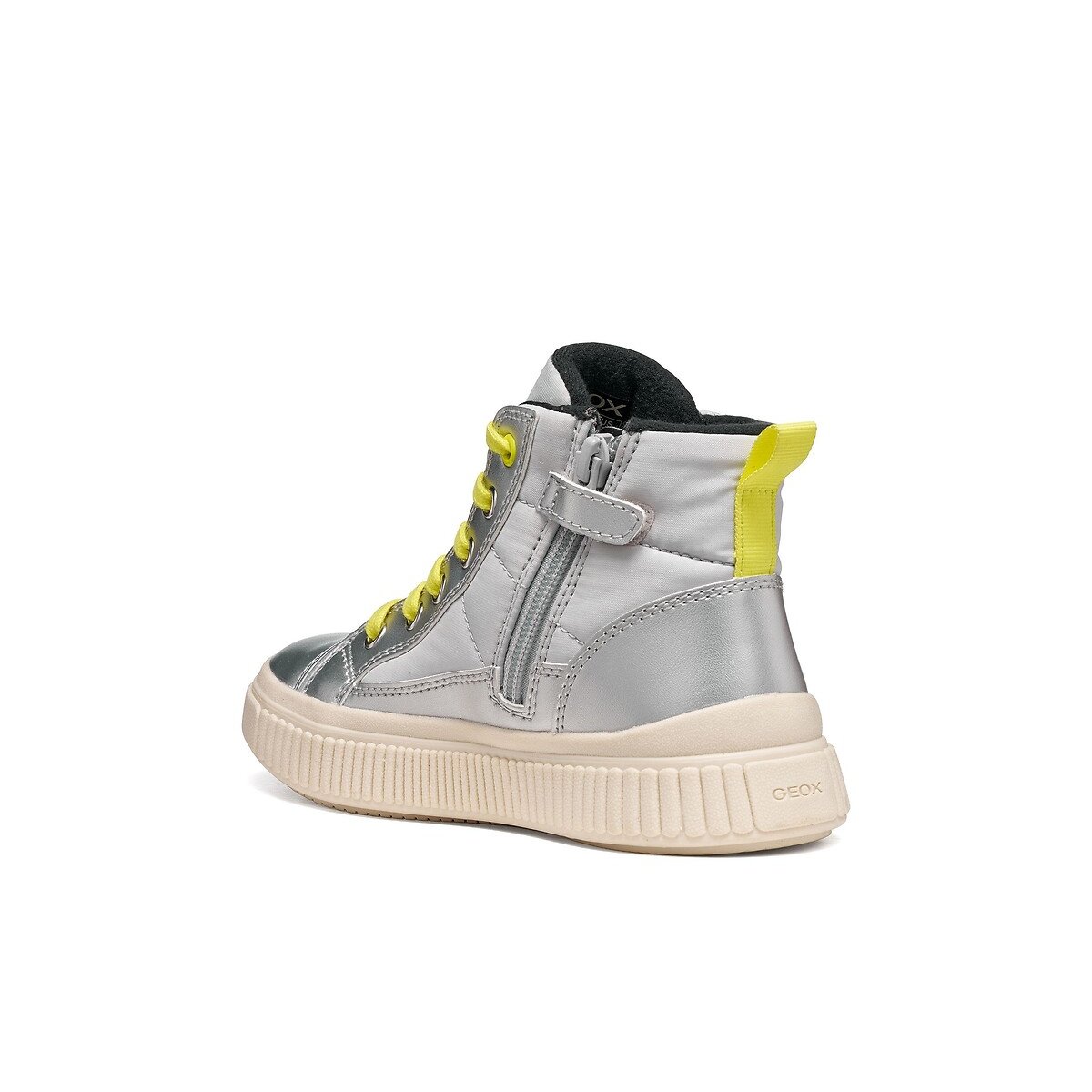 Scarpe da ginnastica alte, LAQUINNY AMPHIBIOX argent, GEOX