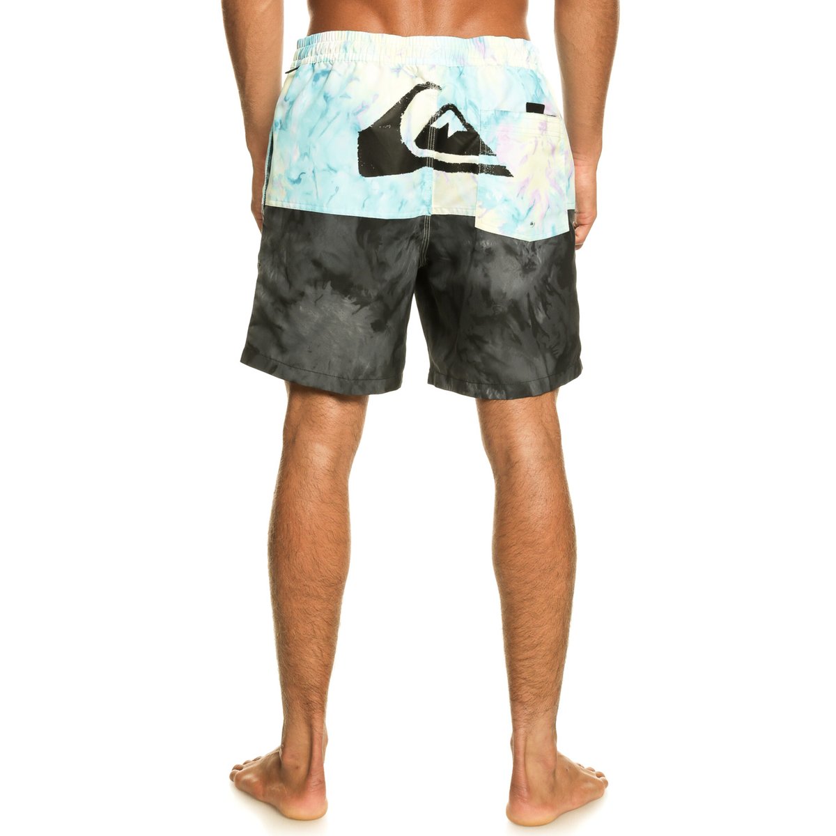 Short de bain BUTT LOGO 17" noir black, QUIKSILVER