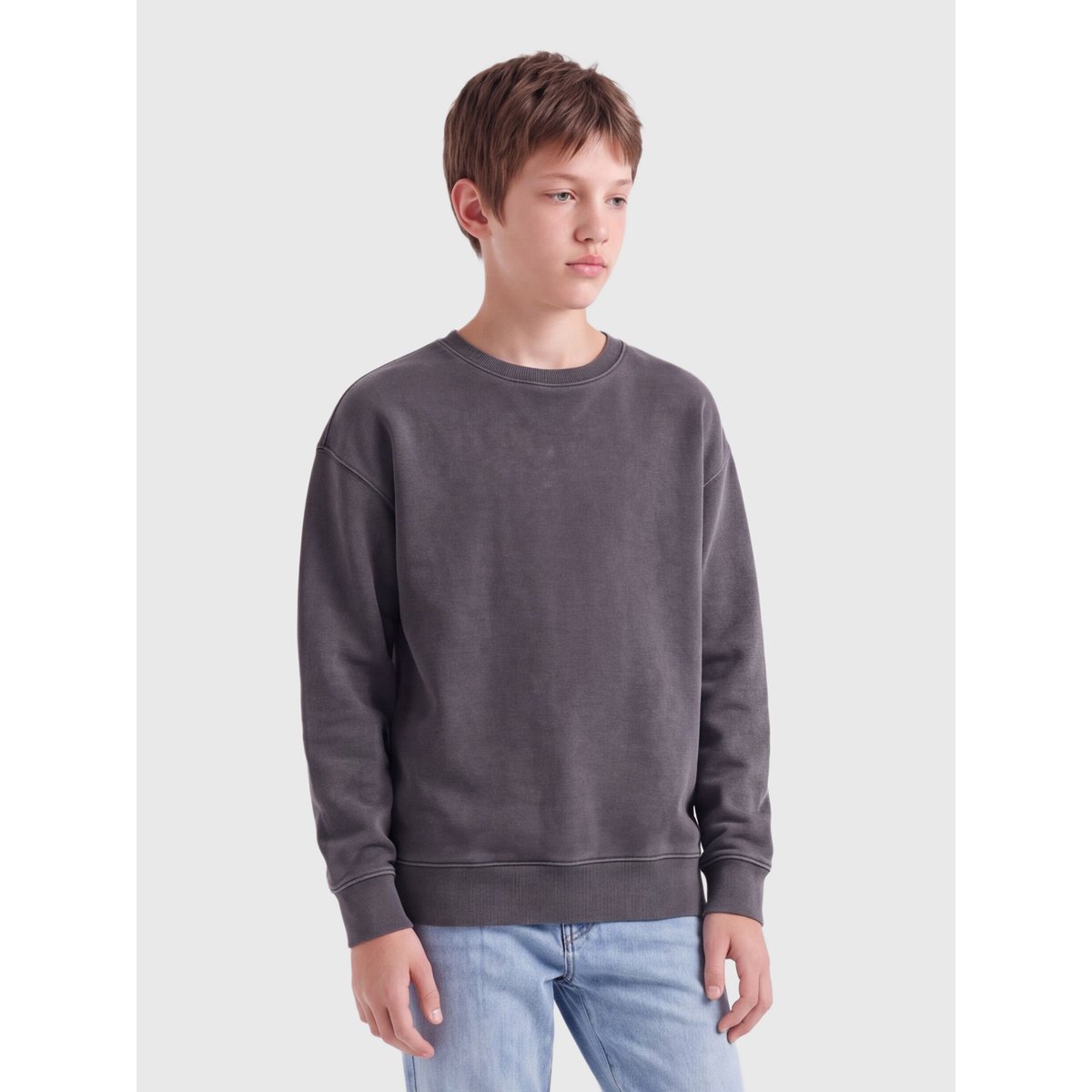 Sweat-Shirt grise - grey pinstripe 1, ONLY & SONS JUNIOR