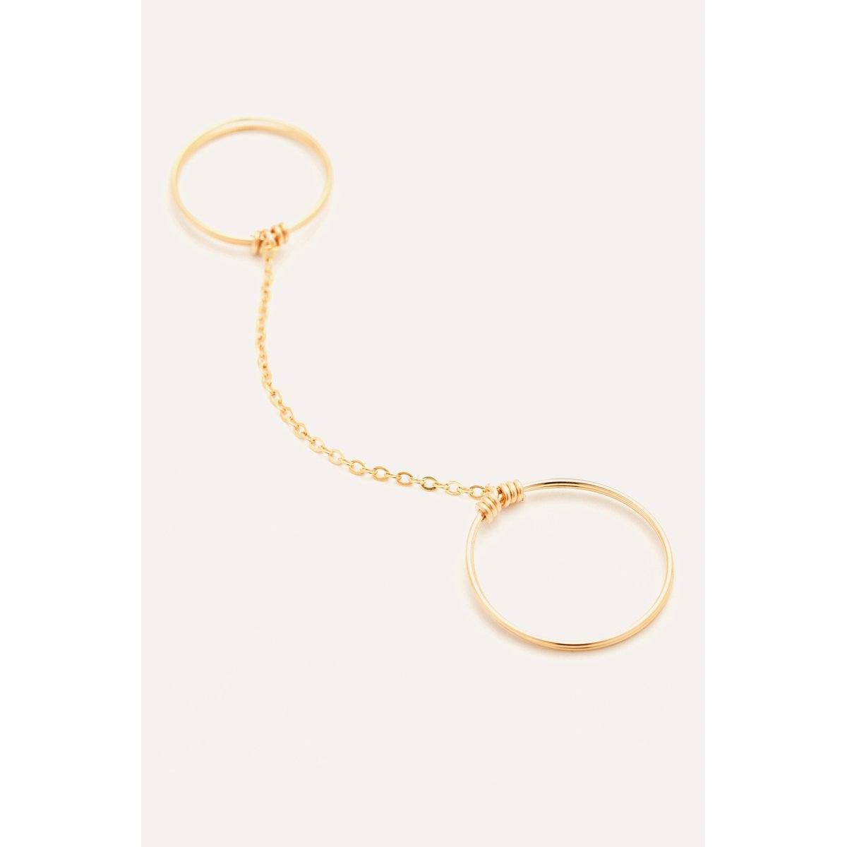 Bague jumelle Essentiel or, YAY PARIS