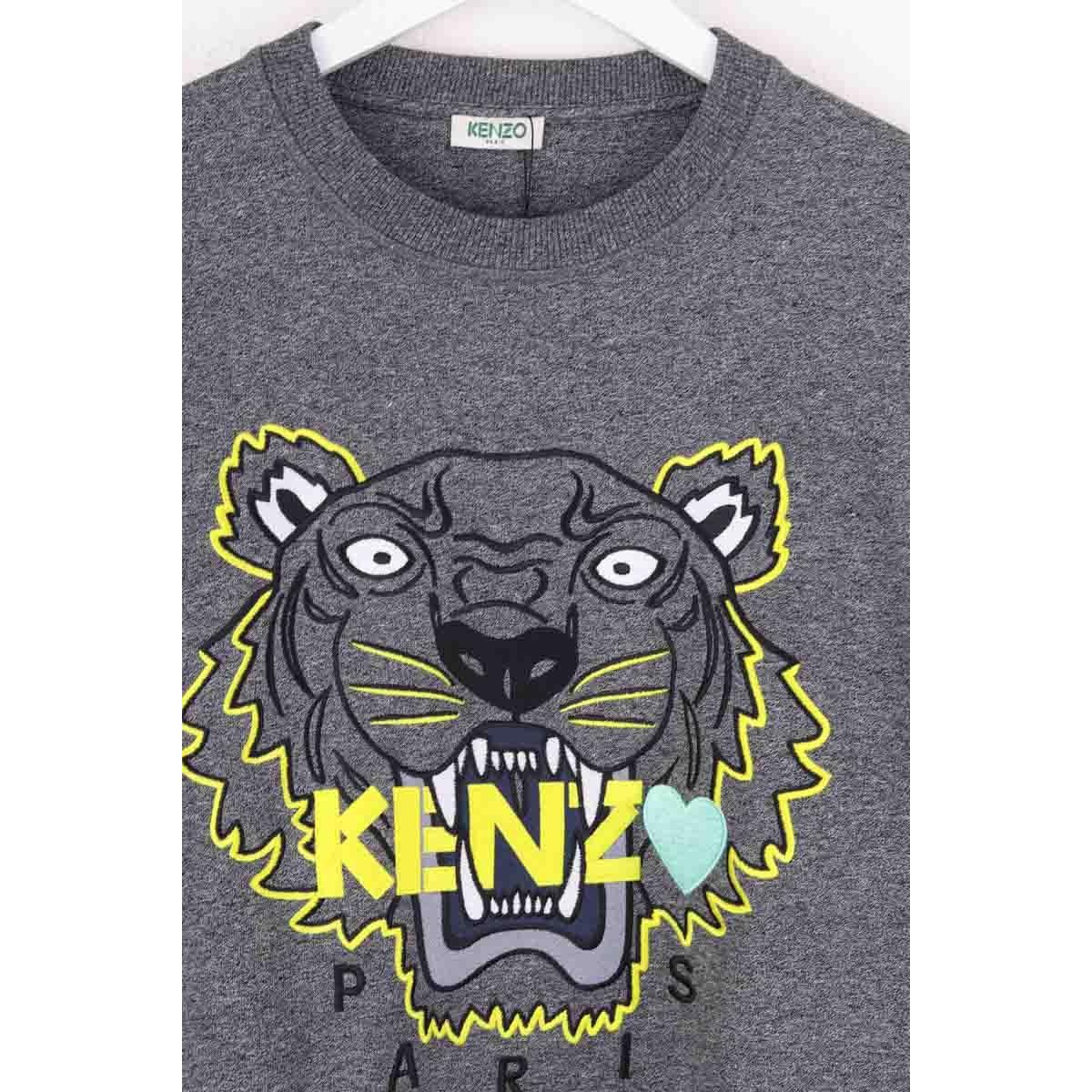 Sweatshirt - Très Bon État gris, KENZO