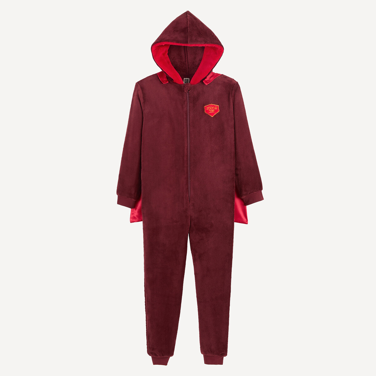 Surpyjama super-héros à capuche, avec masque et cape amovibles, en polaire multicolore, LA REDOUTE COLLECTIONS