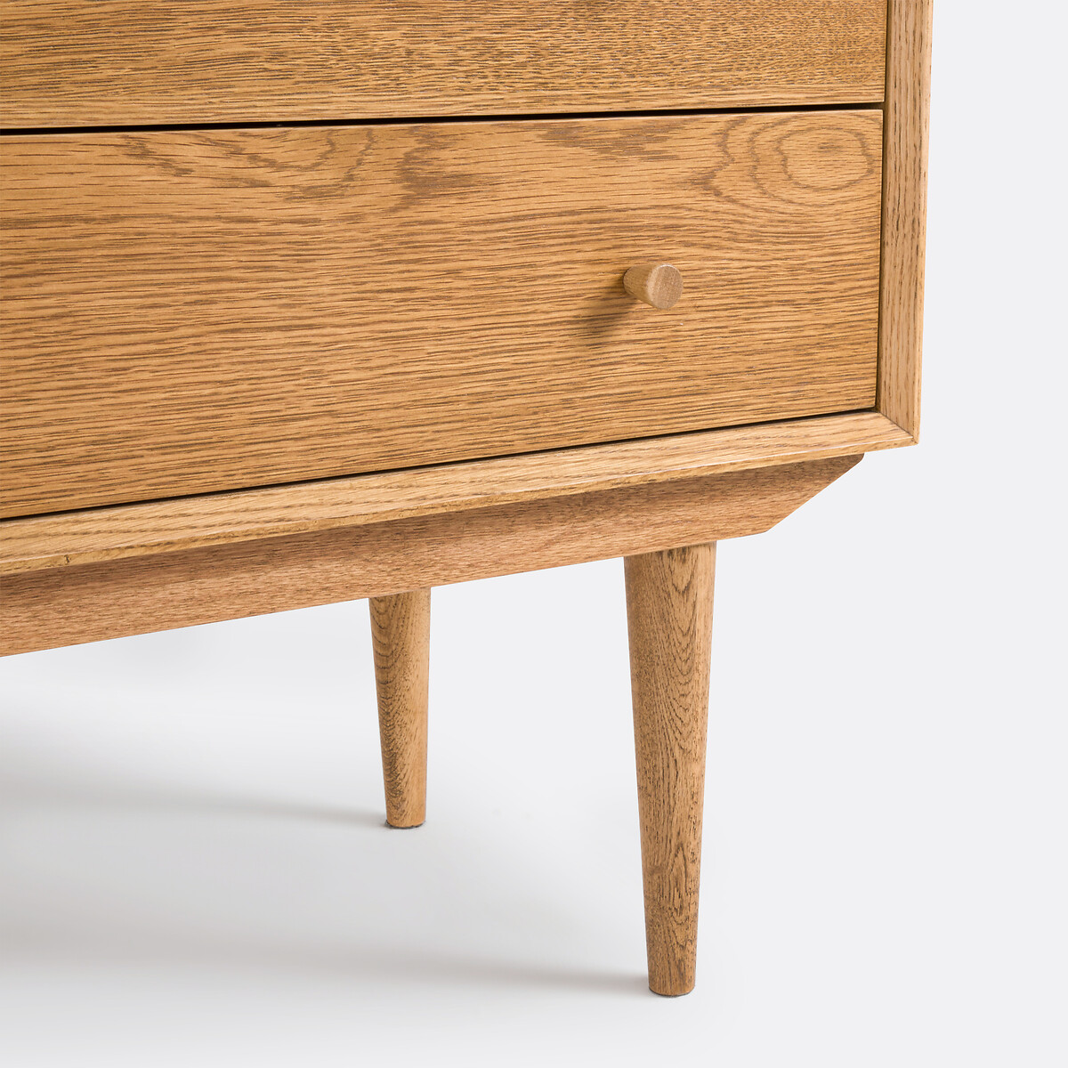 Buffet vintage, 1 porte, 3 tiroirs, Quilda chêne, LA REDOUTE INTERIEURS