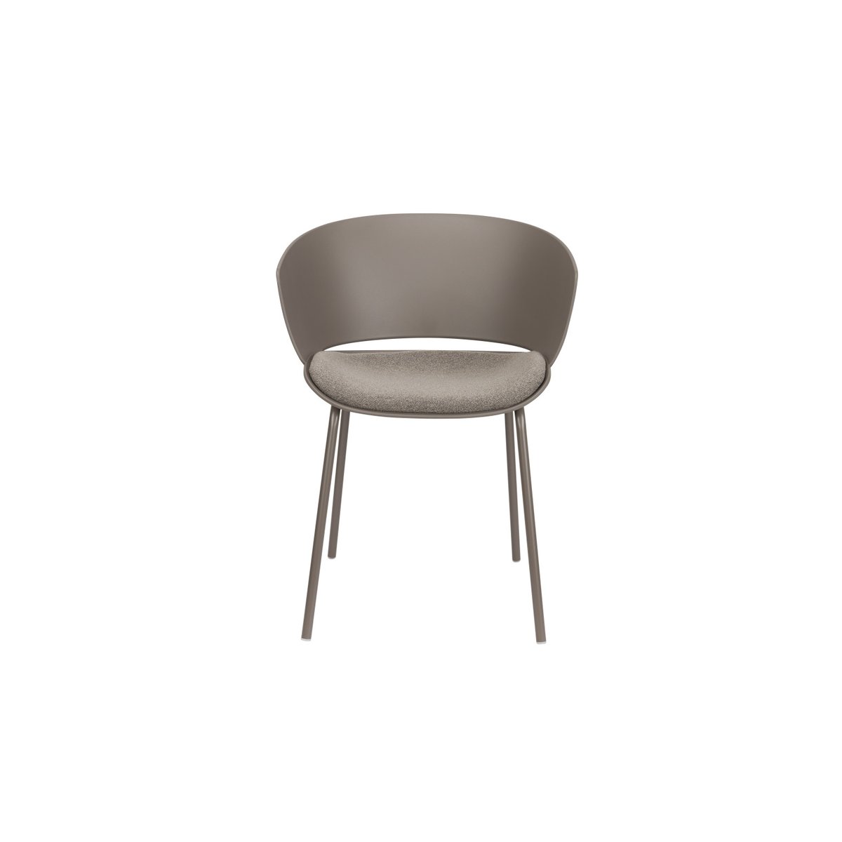 Chaise design (lot de 4), JESSICA gris, BOITE A DESIGN