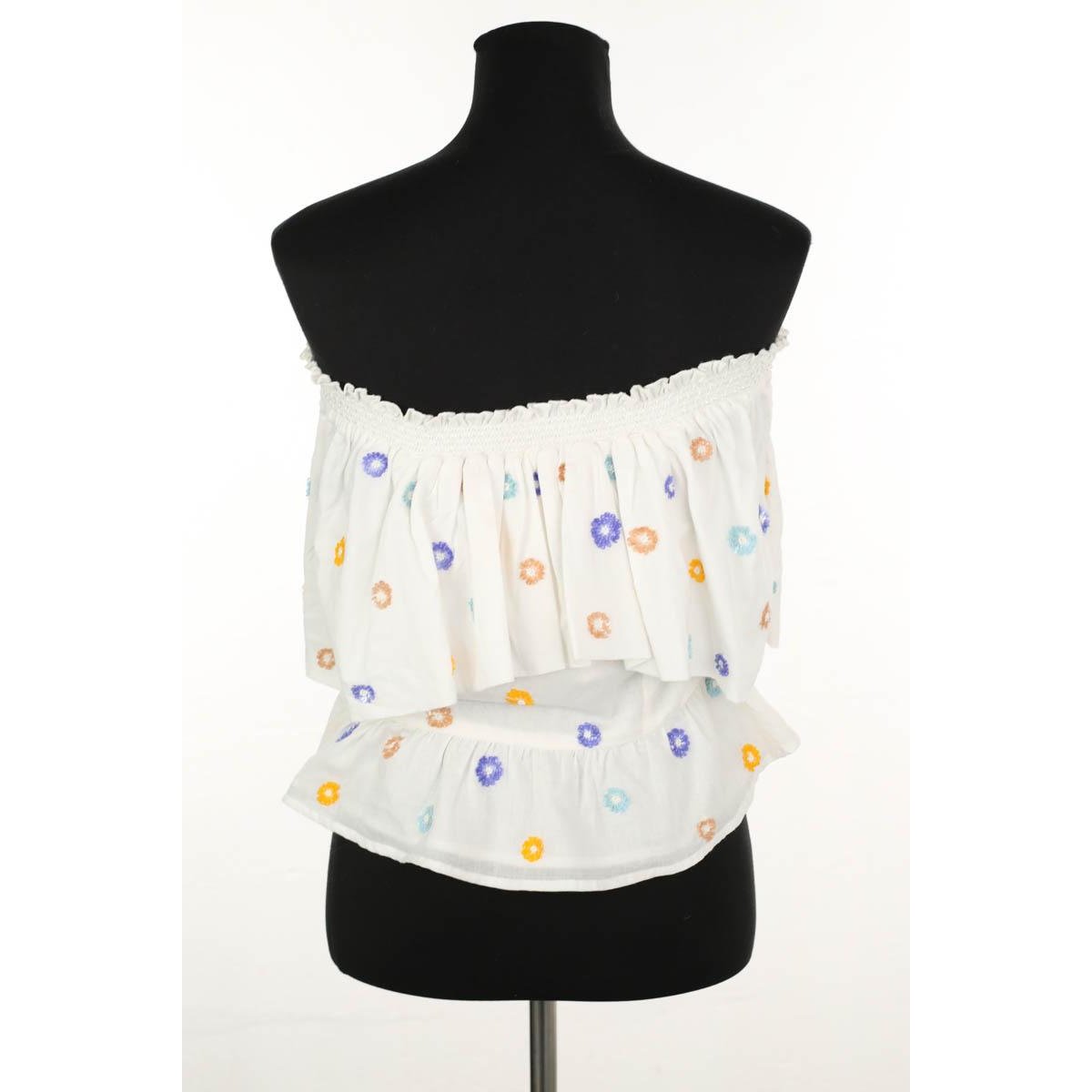 Top sans manche - Très Bon État blanc, ANTIK BATIK