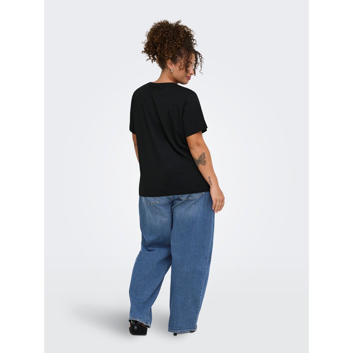 T-Shirt noire - black, ONLY CARMAKOMA