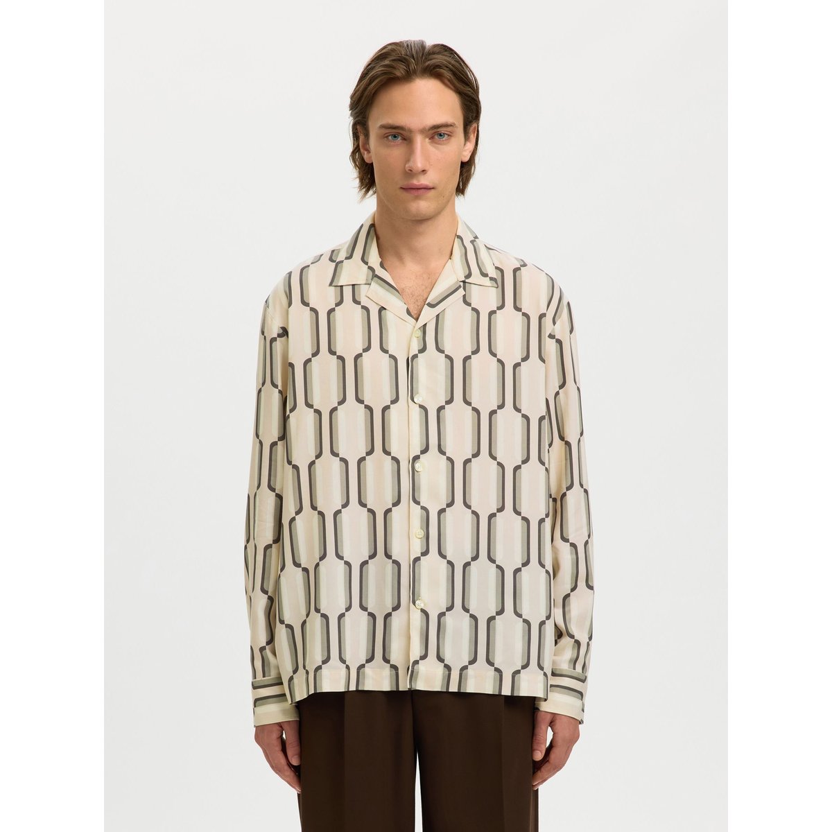 Chemise À Manches Longues angora, SELECTED