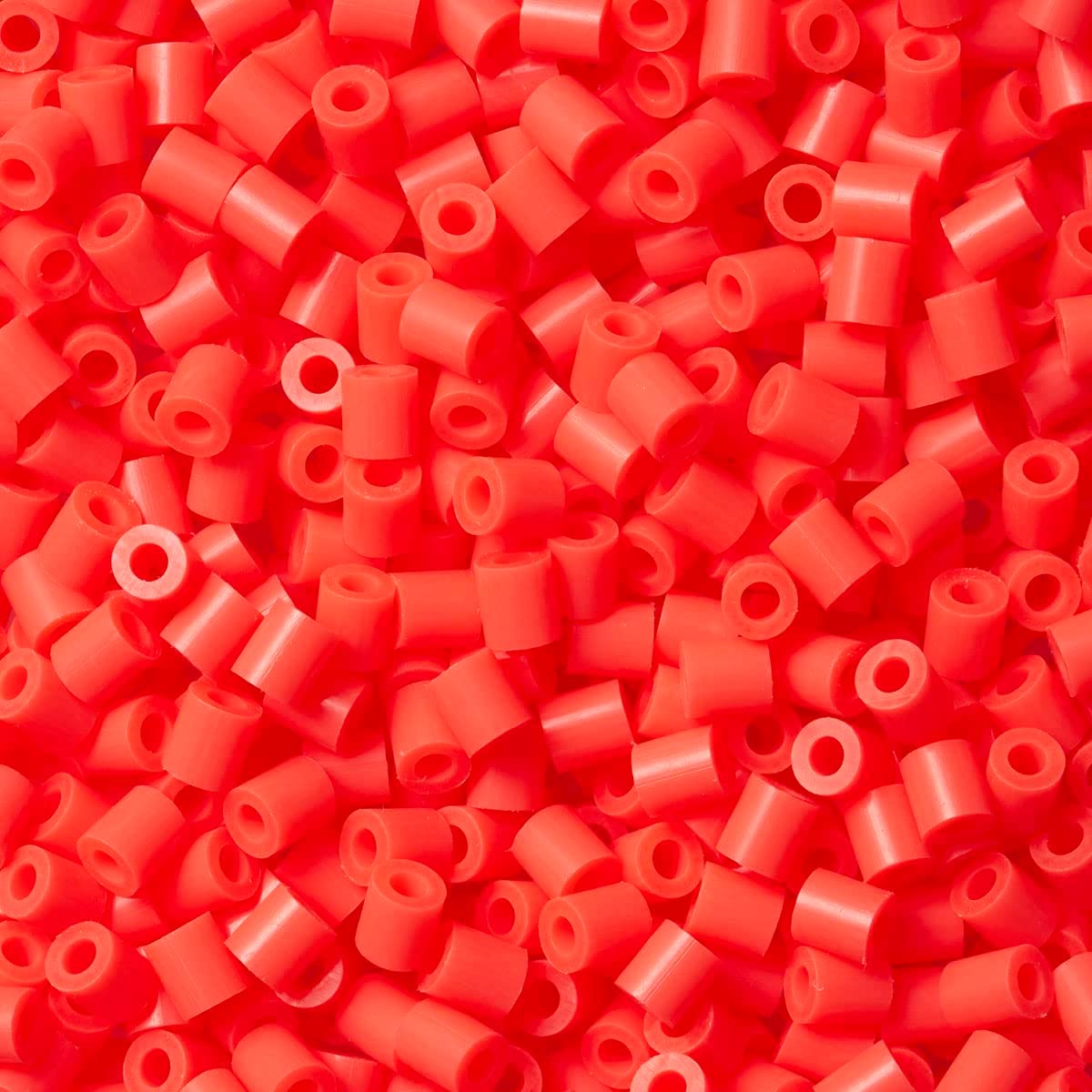 Sachet 1000 perles plastique rouge, HAMA