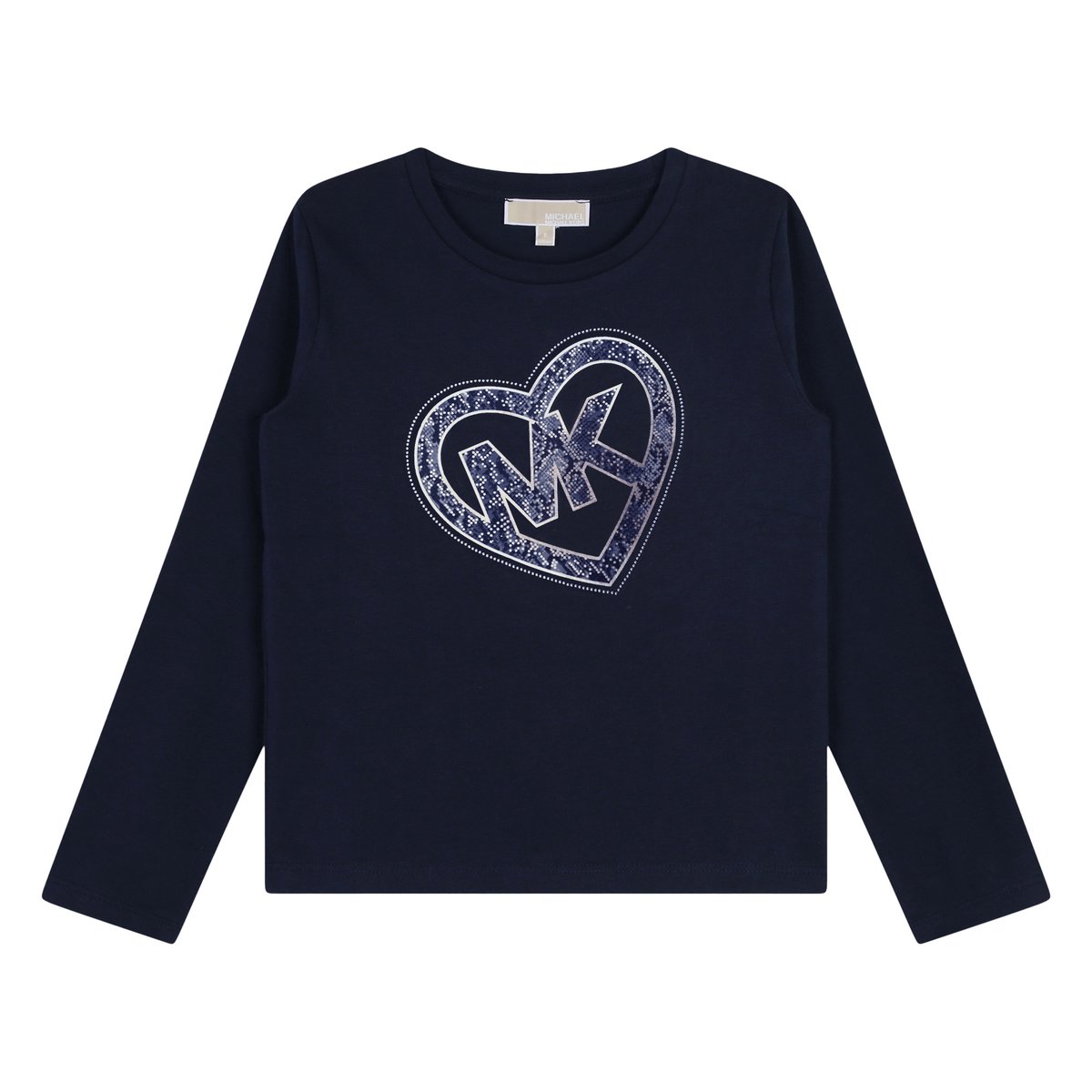 T-shirt manches longues bleu cargo, MICHAEL KORS