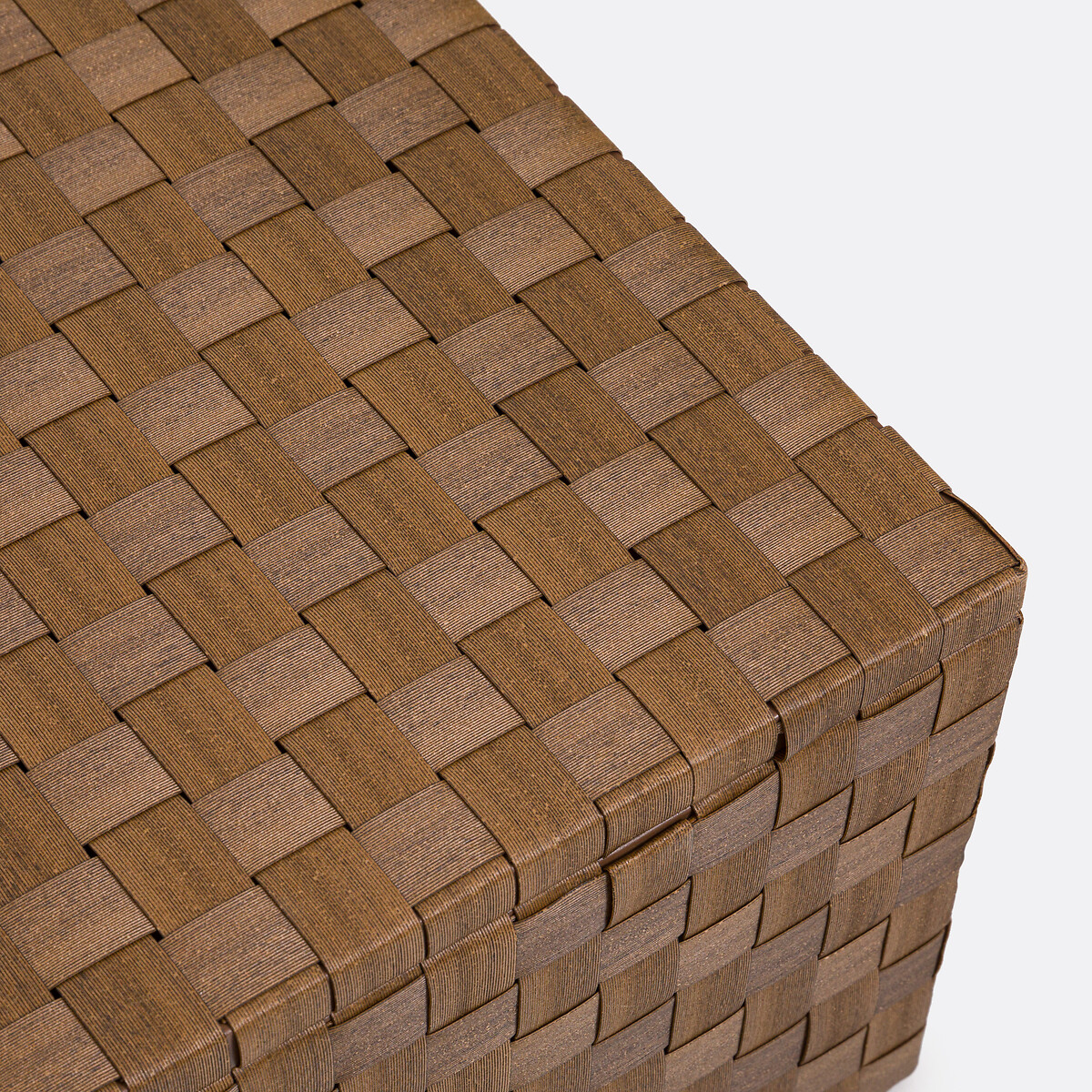 Alzéna Woven Resin Garden Coffee Table brown, LA REDOUTE INTERIEURS
